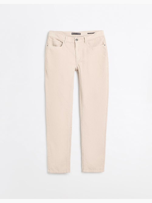 Pantalon en velours côtelé slim-fit, mo fashion - Kiabi Pantalon en velours côtelé slim-fit, mo fashion - Kiabi