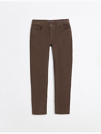 Pantalon en velours côtelé slim-fit, mo fashion