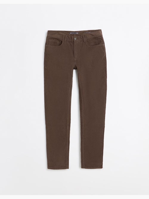 Pantalon en velours côtelé slim-fit, mo fashion - Kiabi Pantalon en velours côtelé slim-fit, mo fashion - Kiabi
