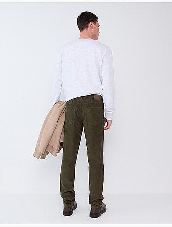 Pantalon en velours côtelé slim-fit, mo fashion