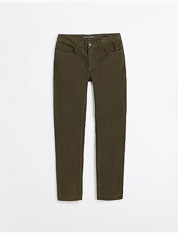 Pantalon en velours côtelé slim-fit, mo fashion
