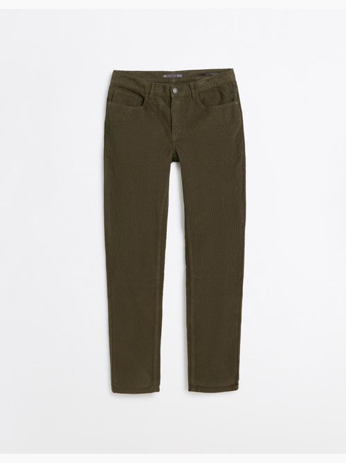 Pantalon en velours côtelé slim-fit, mo fashion - Kiabi Pantalon en velours côtelé slim-fit, mo fashion - Kiabi