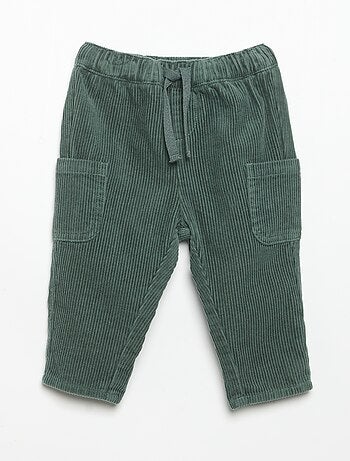 Pantalon en velours côtelé