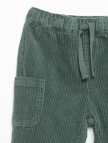 Pantalon en velours côtelé