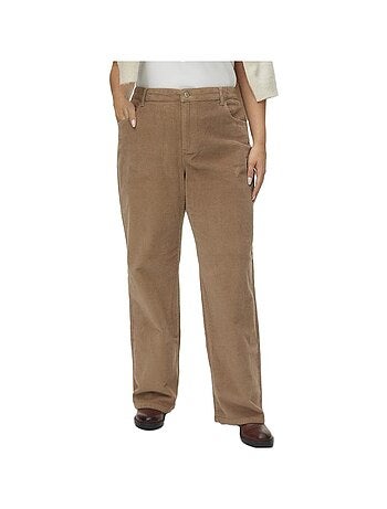 Pantalon en Velours Femme Vero Moda Curve