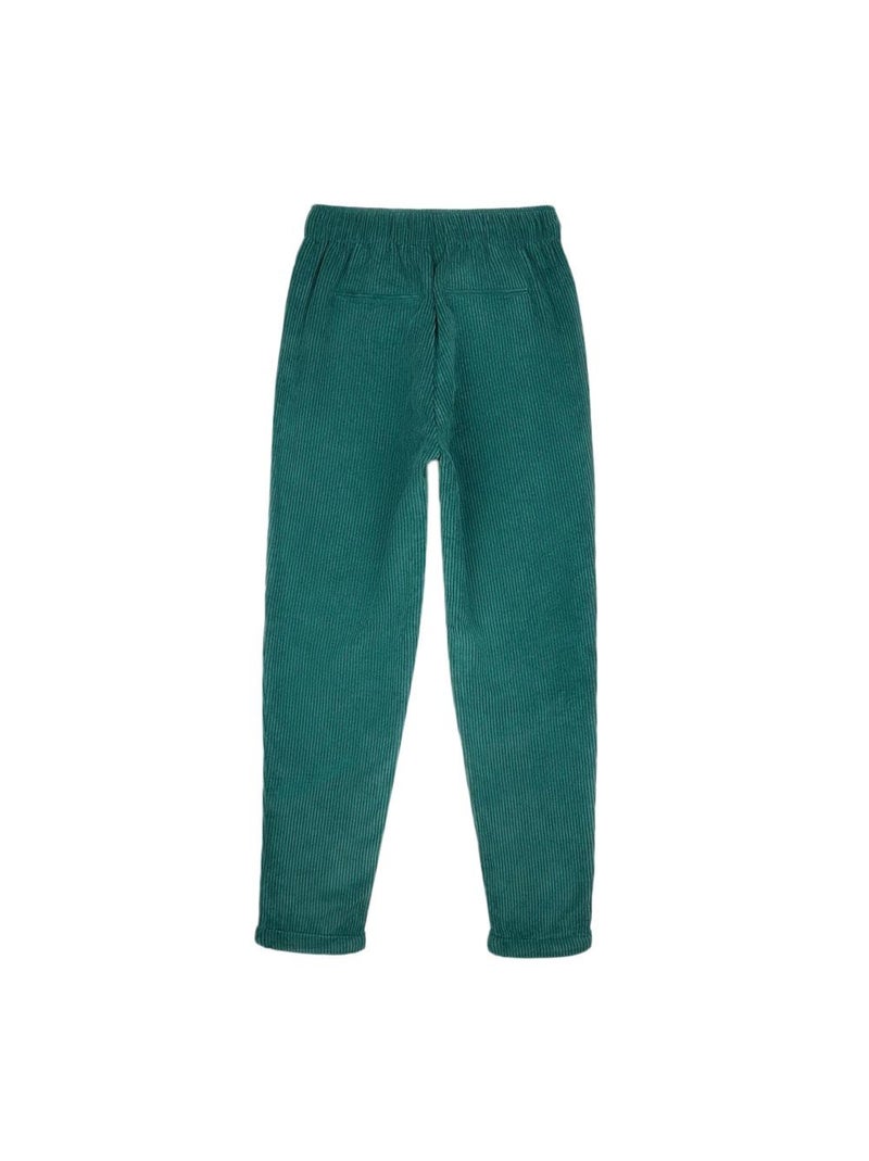Pantalon en Velours Garçon Teddy Smith Vert - Kiabi