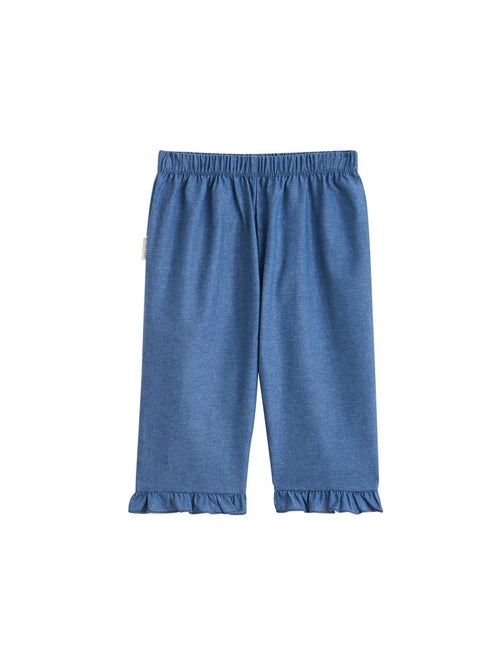Pantalon enfant en chambray Camila - Kiabi Pantalon enfant en chambray Camila - Kiabi