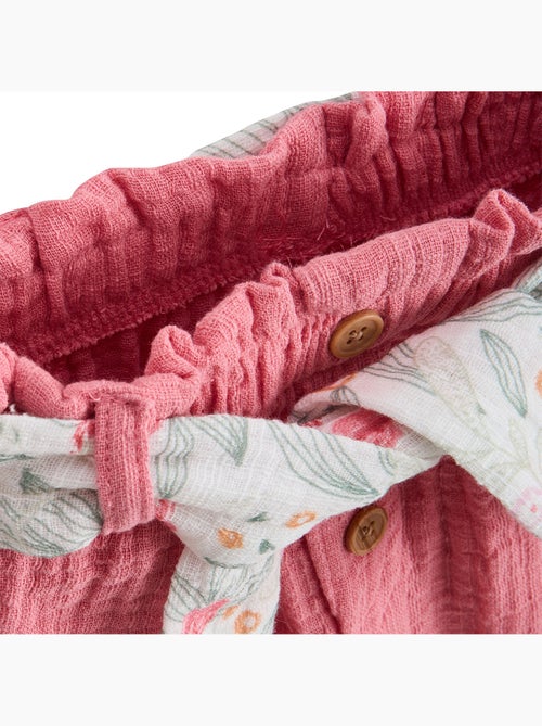 Pantalon enfant en gaze de coton Anaelle - Kiabi Pantalon enfant en gaze de coton Anaelle - Kiabi