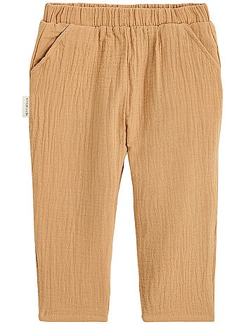 Pantalon enfant en gaze de coton baroudeur