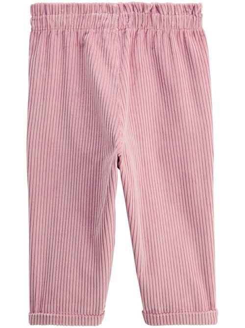 Pantalon enfant en velours côtelé Céleste - Kiabi Pantalon enfant en velours côtelé Céleste - Kiabi