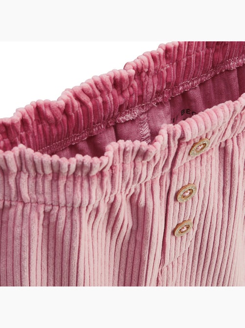 Pantalon enfant en velours côtelé Céleste - Kiabi Pantalon enfant en velours côtelé Céleste - Kiabi