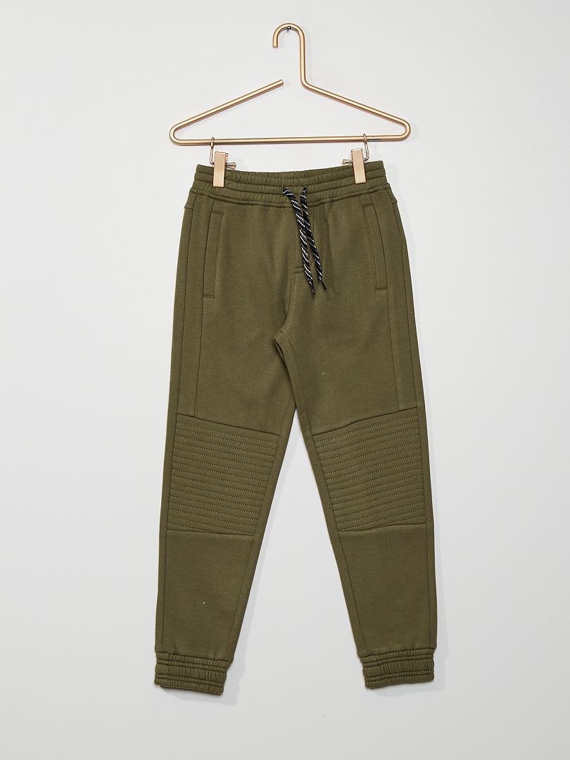 Pantalon Enfant fin vert foncé - Kiabi