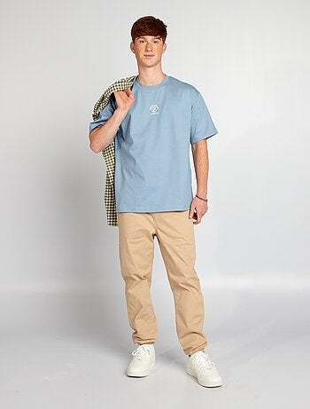 Pantalon esprit 'jogger' - Kiabi