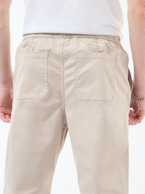 Pantalon esprit 'jogger' - Kiabi