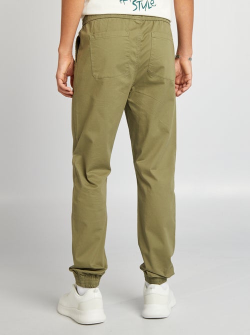 Pantalon esprit 'jogger' - Kiabi