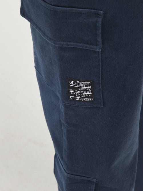 Pantalon esprit 'jogger' multipoches - Kiabi