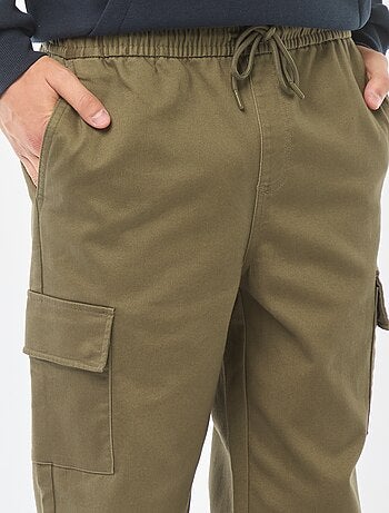 Pantalon esprit 'jogger' multipoches