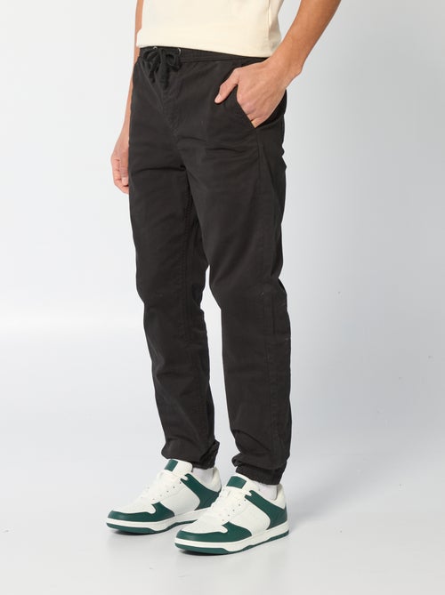 Pantalon esprit 'jogger' - Kiabi
