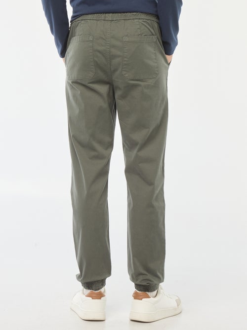Pantalon esprit 'jogger' - Kiabi