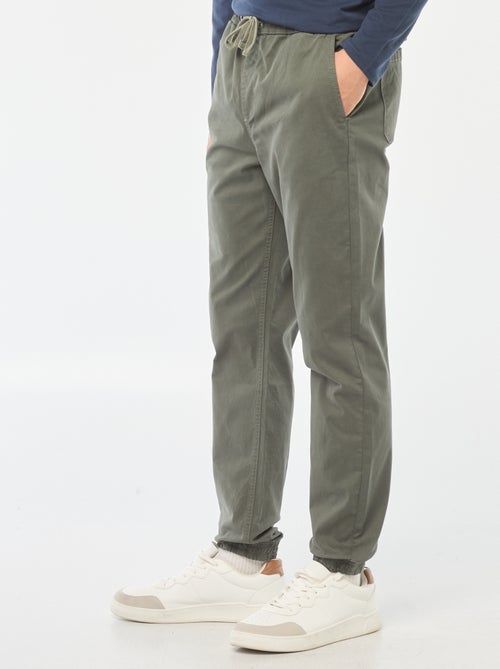 Pantalon esprit 'jogger' - Kiabi