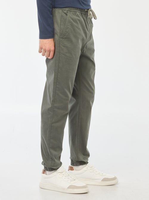 Pantalon esprit 'jogger' - Kiabi