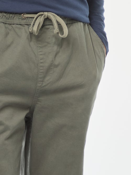 Pantalon esprit 'jogger' - Kiabi