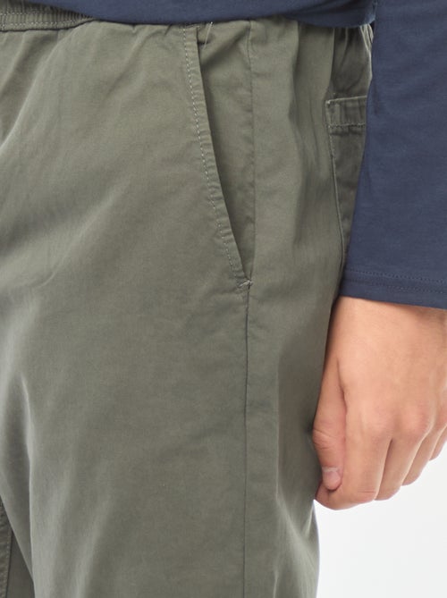 Pantalon esprit 'jogger' - Kiabi