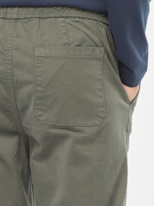 Pantalon esprit 'jogger' - Kiabi