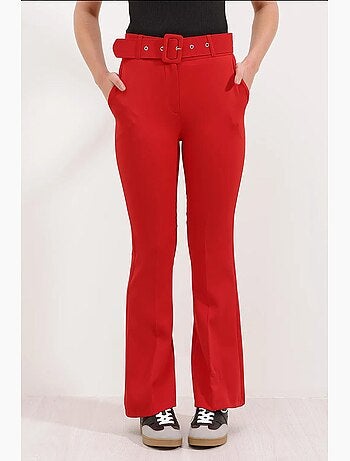 Pantalon évasé à ceinture bdart