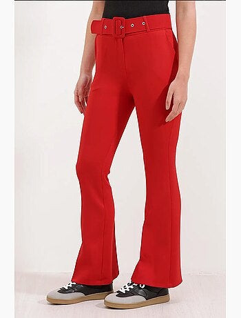 Pantalon évasé à ceinture bdart