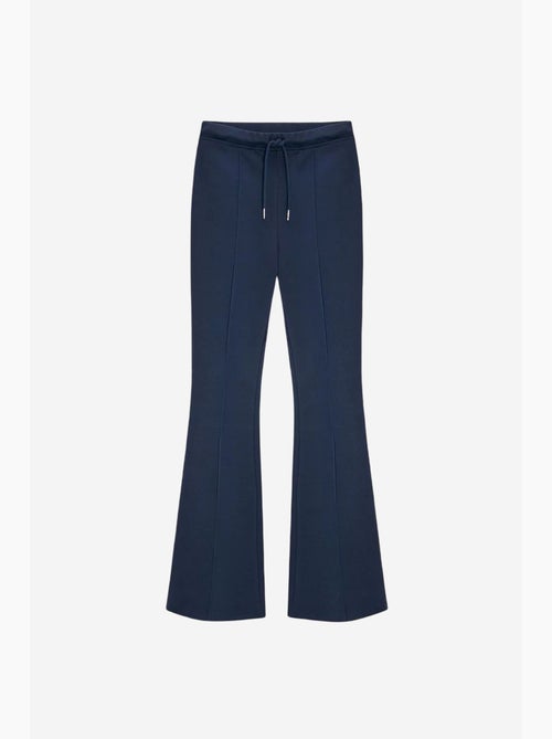 Pantalon évasé en jersey à taille mi-haute et lien dilvin - Kiabi Pantalon évasé en jersey à taille mi-haute et lien dilvin - Kiabi