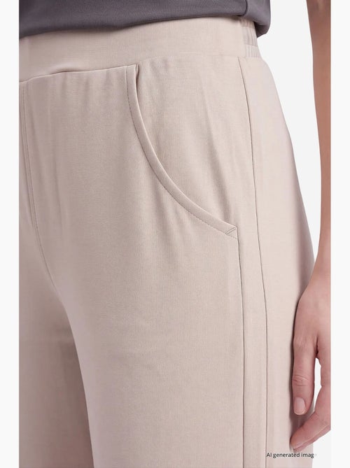 Pantalon femme à enfiler tommy - Kiabi