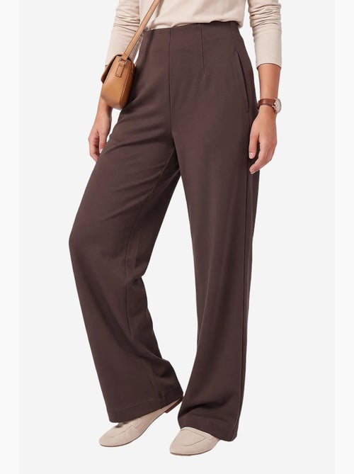 Pantalon femme à jambe droite tommy - Kiabi Pantalon femme à jambe droite tommy - Kiabi
