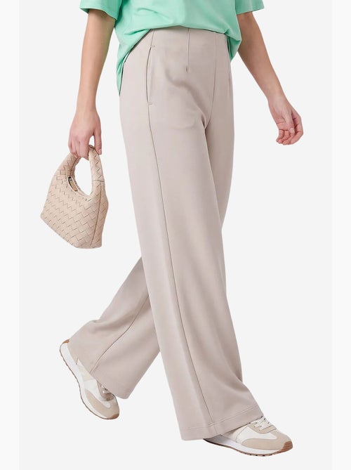 Pantalon femme à jambe droite tommy - Kiabi Pantalon femme à jambe droite tommy - Kiabi