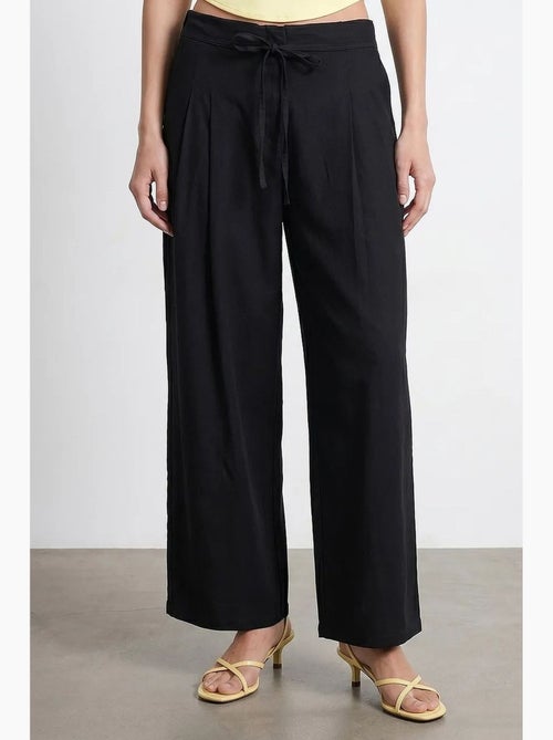 Pantalon femme à rayures, jambe large dilvin - Kiabi