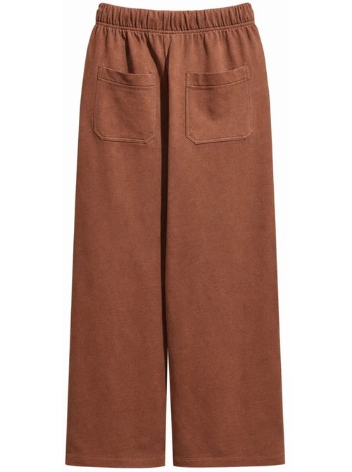 Pantalon femme à taille élastique et jambe large mixray - Kiabi Pantalon femme à taille élastique et jambe large mixray - Kiabi
