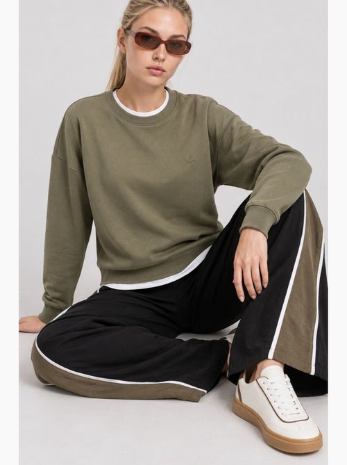 Pantalon femme coupe droite istanbul - Kiabi