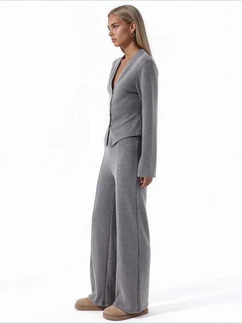 Pantalon femme en mélange coton busem - Kiabi Pantalon femme en mélange coton busem - Kiabi