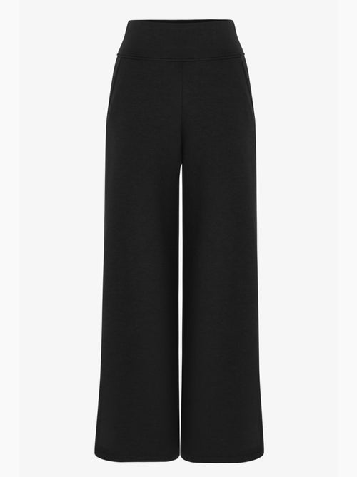 Pantalon femme large à taille haute penti - Kiabi