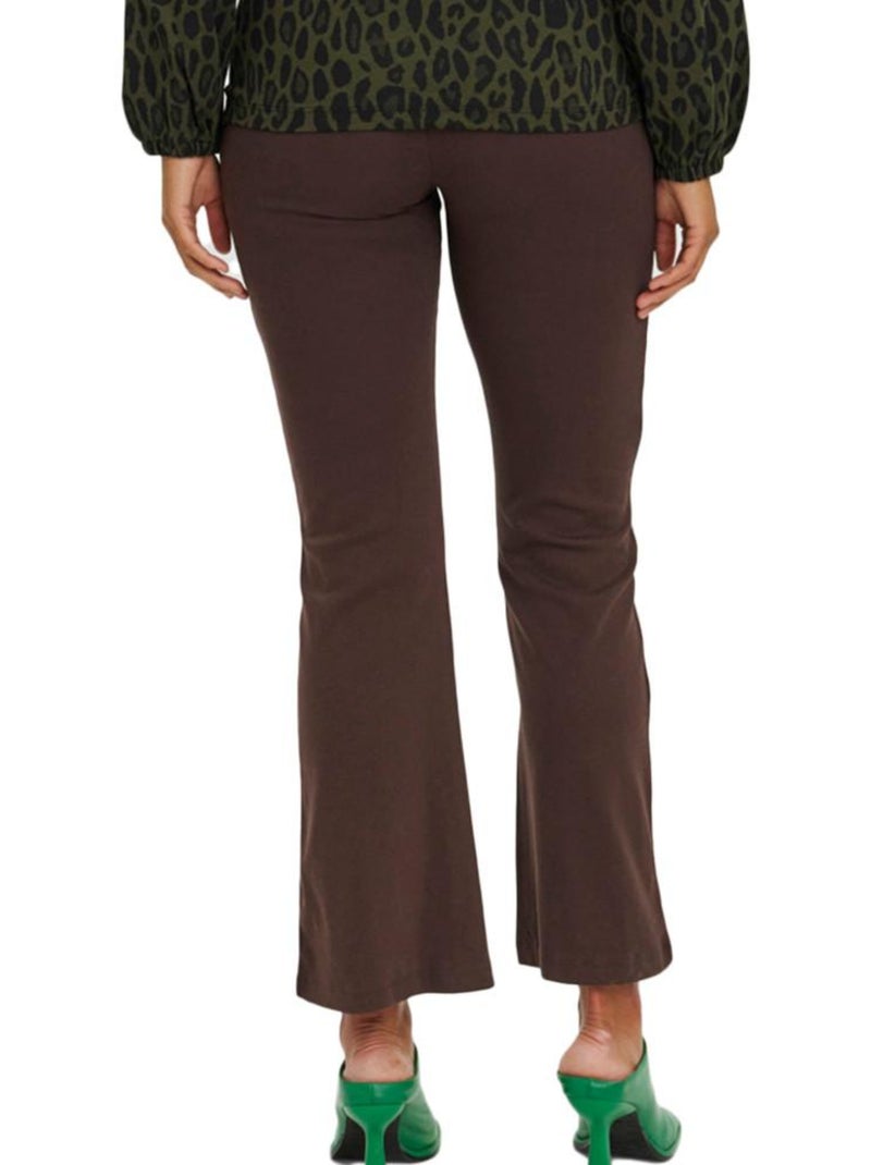 Pantalon Femme Mamalicious Marron cappuccino - Kiabi