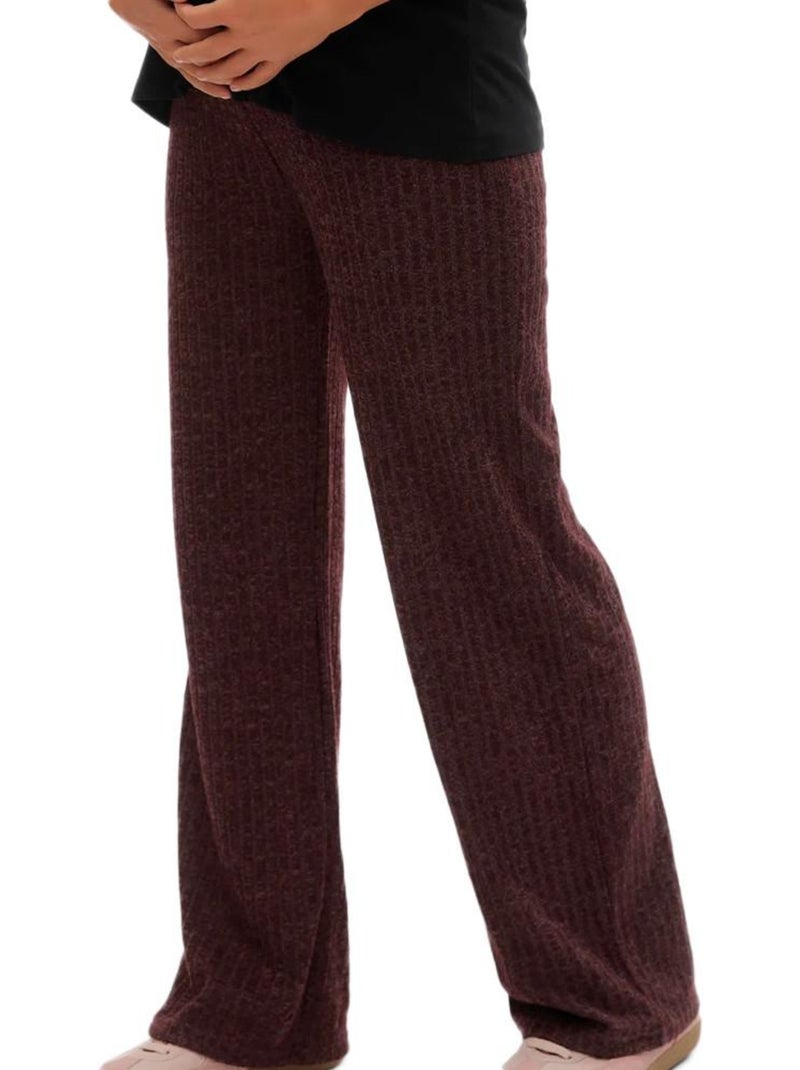Pantalon Femme Mamalicious Violet prune - Kiabi