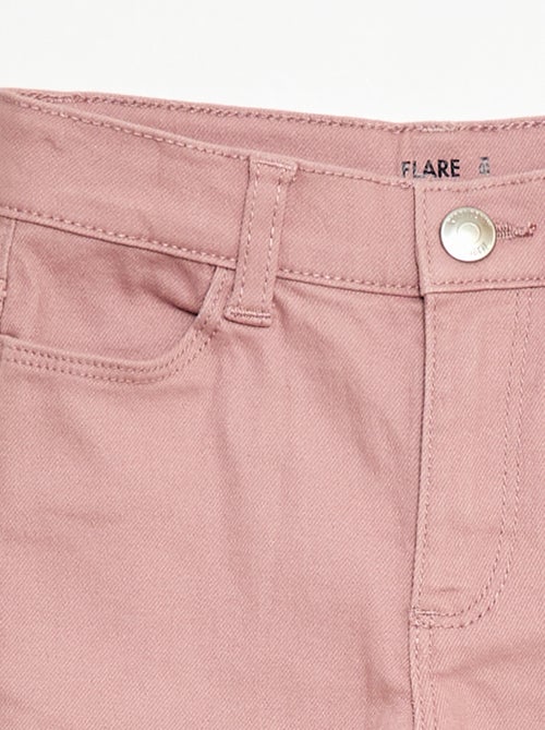 Pantalon flare - Coupe + ajustée - Kiabi