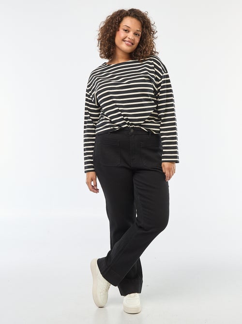 Pantalon flare - Kiabi