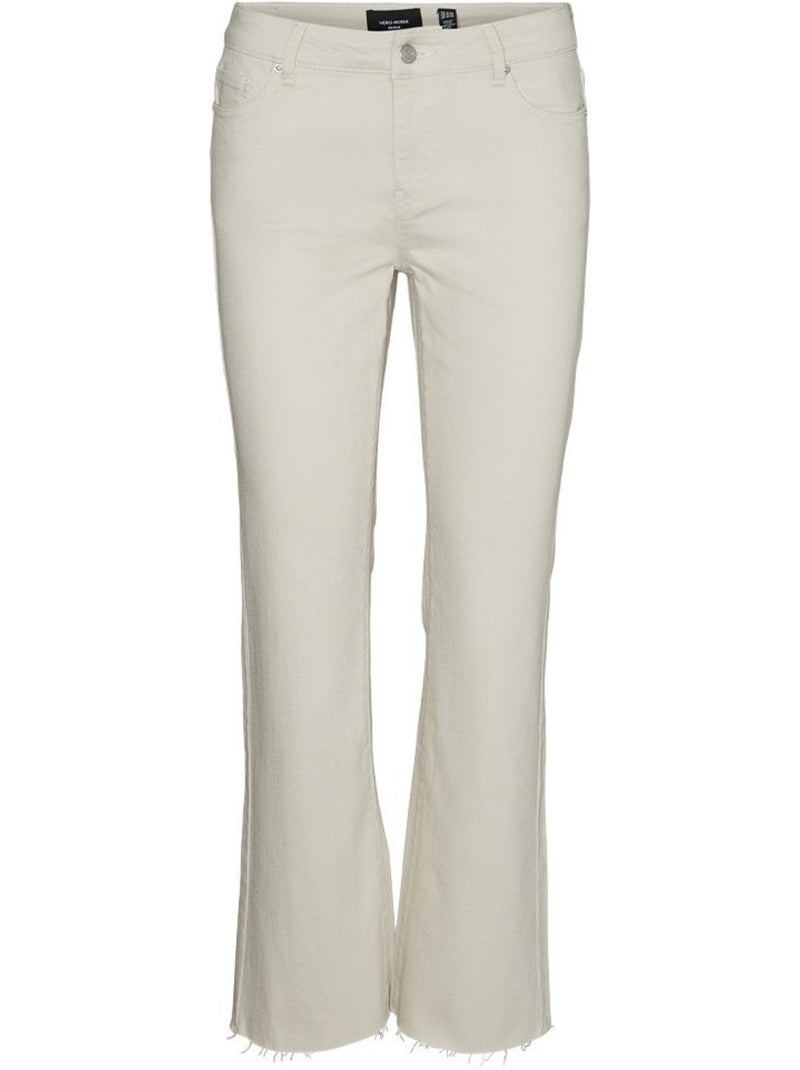 Pantalon fluide Femme Vero Moda Beige - Kiabi