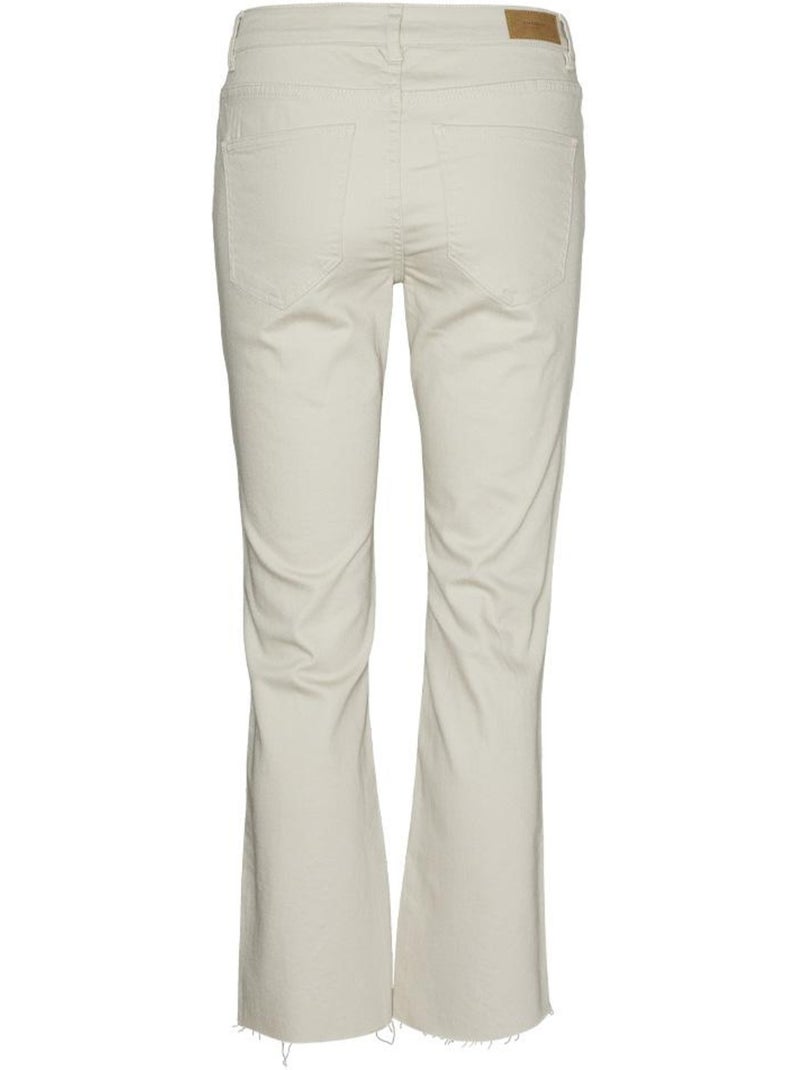 Pantalon fluide Femme Vero Moda Beige - Kiabi