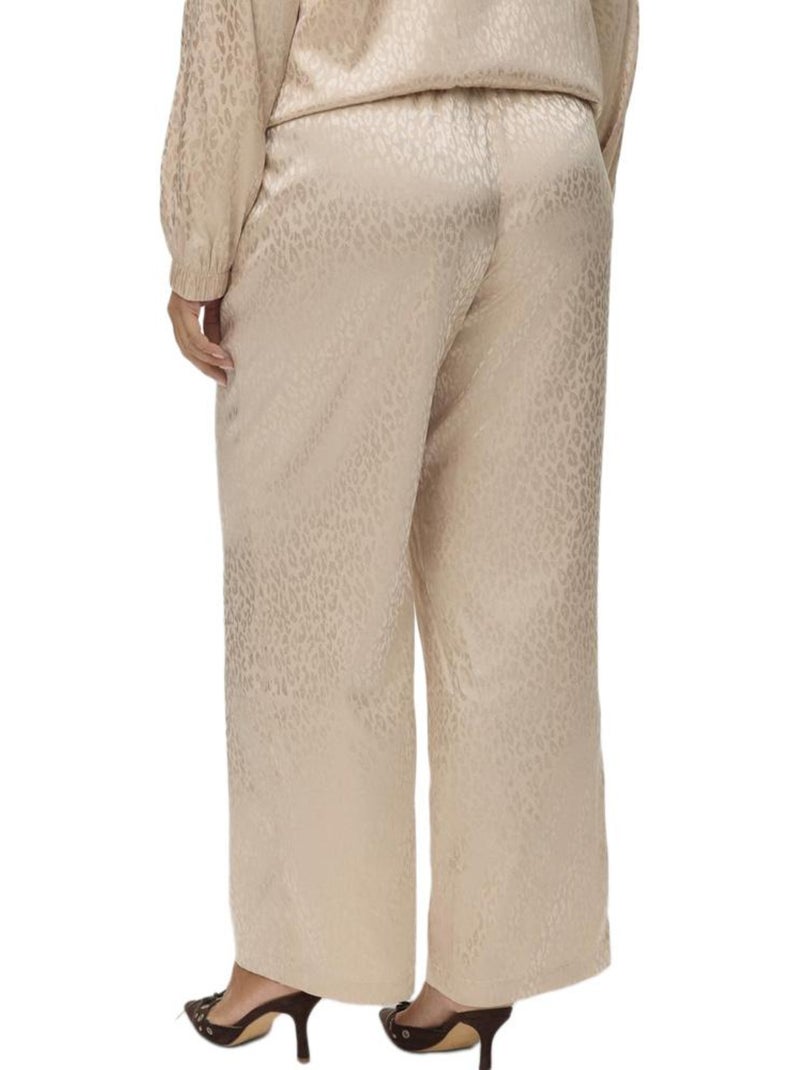 Pantalon fluide Femme Vero Moda Beige - Kiabi