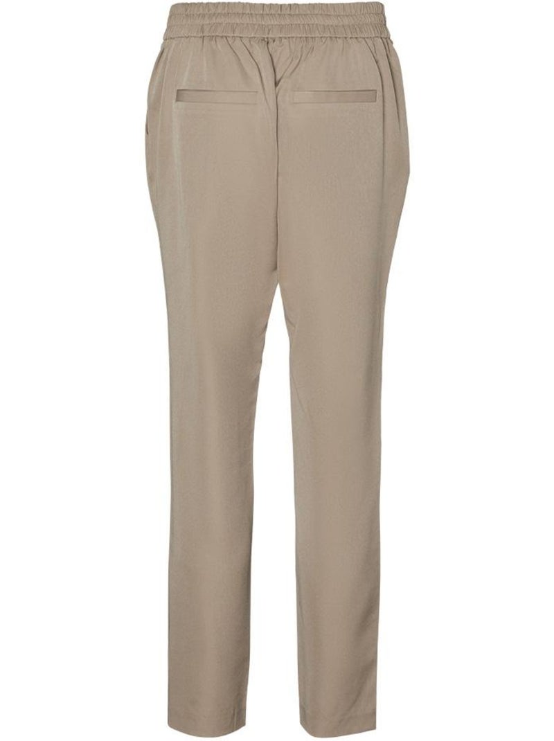 Pantalon fluide Femme Vero Moda Beige - Kiabi
