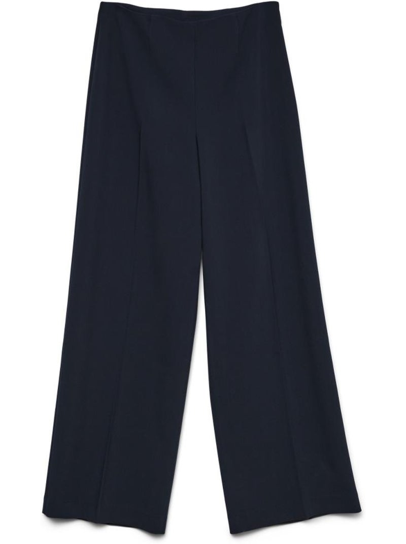 Pantalon fluide femme vero moda Bleu marine - Kiabi