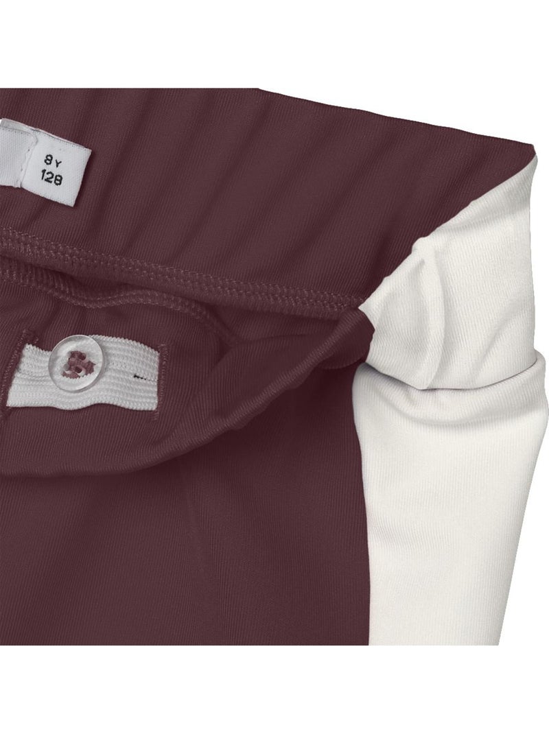 Pantalon fluide Fille Name it Bordeaux - Kiabi