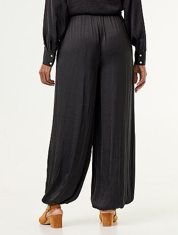 Pantalon fluide forme balloon